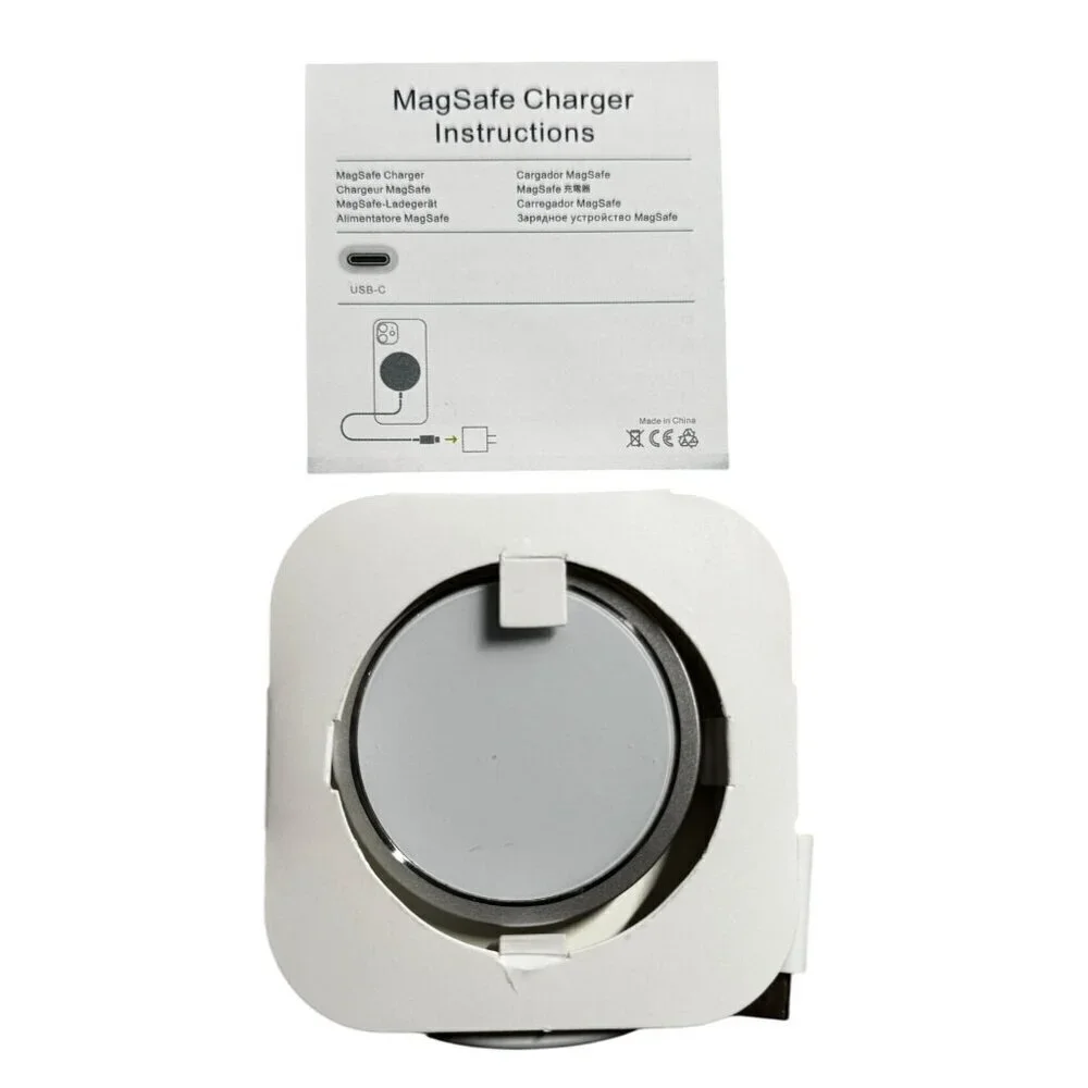 Magnetic Wireless Charger iPhone 15/14/13/12 Series USB-C Cable